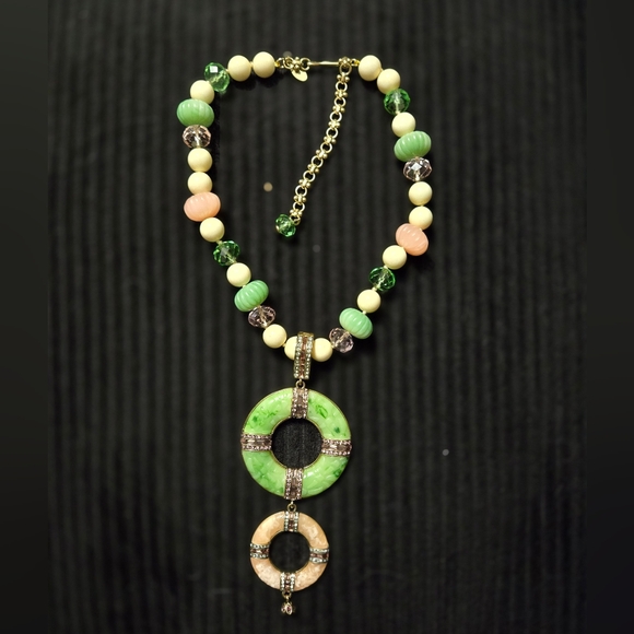 Vintage Heidi Daus Asian Accent Necklace - Picture 1 of 1